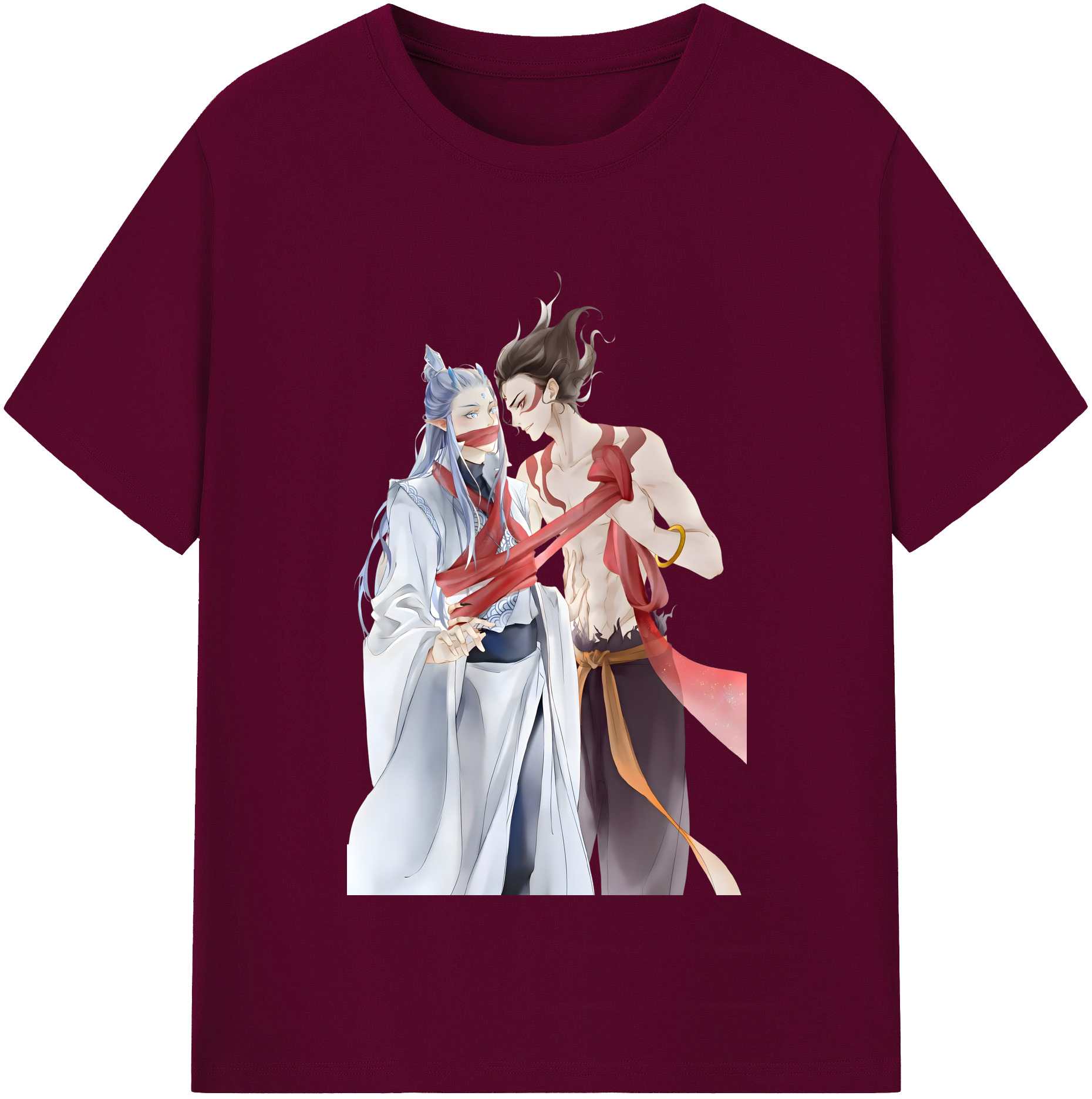 （画像用） Ne Zha 2 ナタ 魔童の大暴れ レディースカジュアルプリントTシャツ（綿100％）